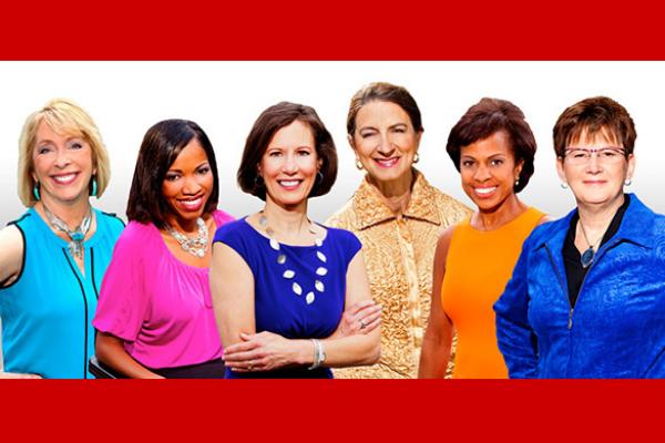Dr. Ballengee-Morris pictured with fellow 2016 Women of Achievement