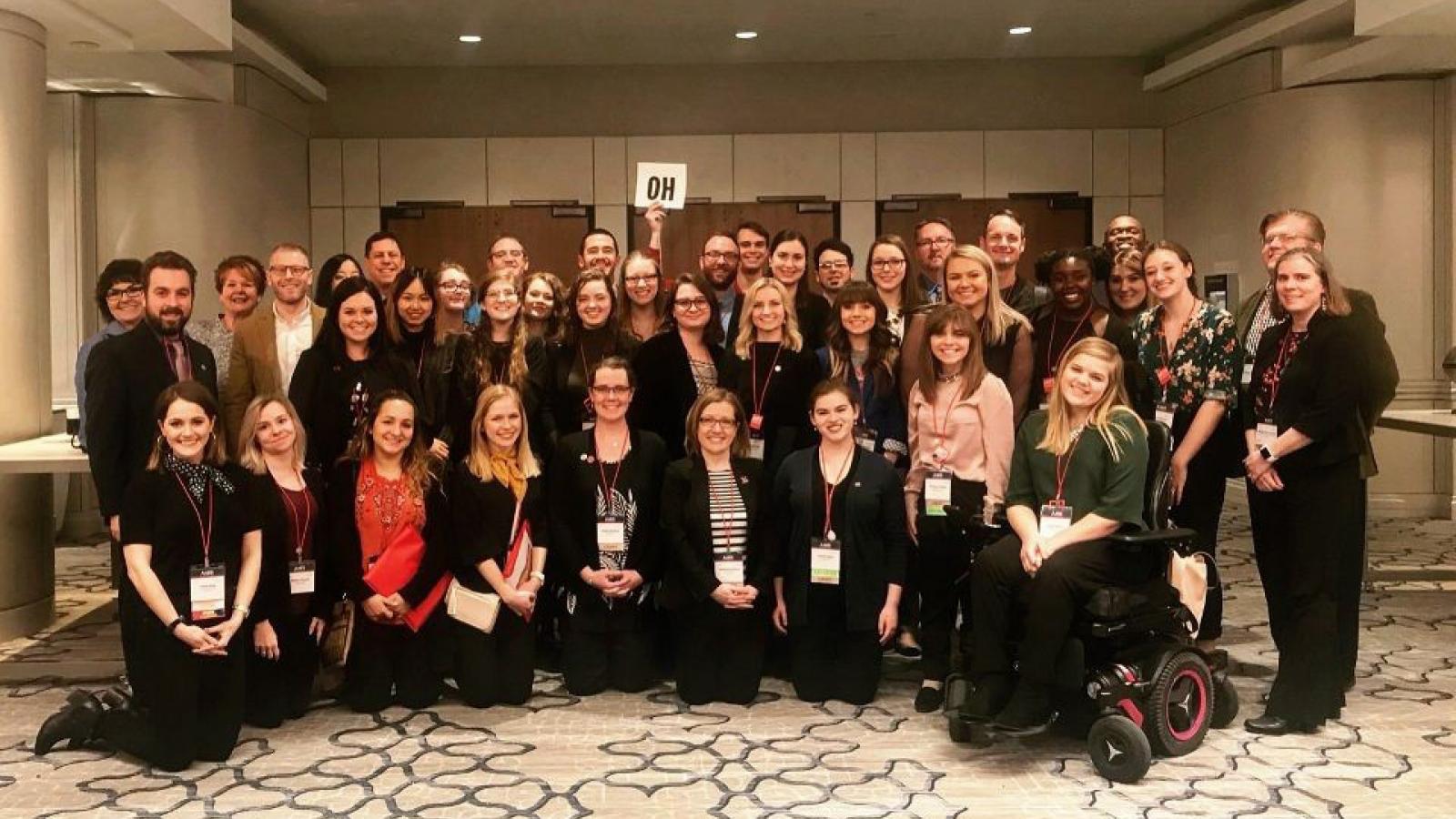 AAEP students attend the 2018 Arts Advocacy Day in Washington, DC