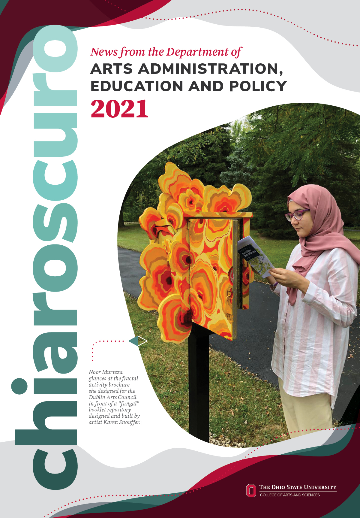 2021 Chiaroscuro newsletter cover
