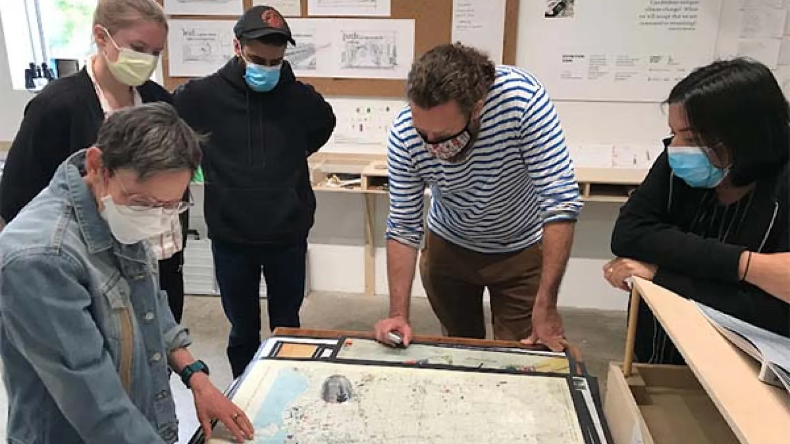 Exploring the Toronto Landscape Observatory Installation with Jane Wolff.