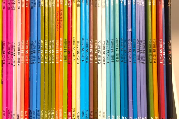 Issues of Studies in Art Education arranged chronologically.